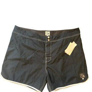 Quiksilver Mens Original Scallop Snap 16" Boardshort Black Size 40